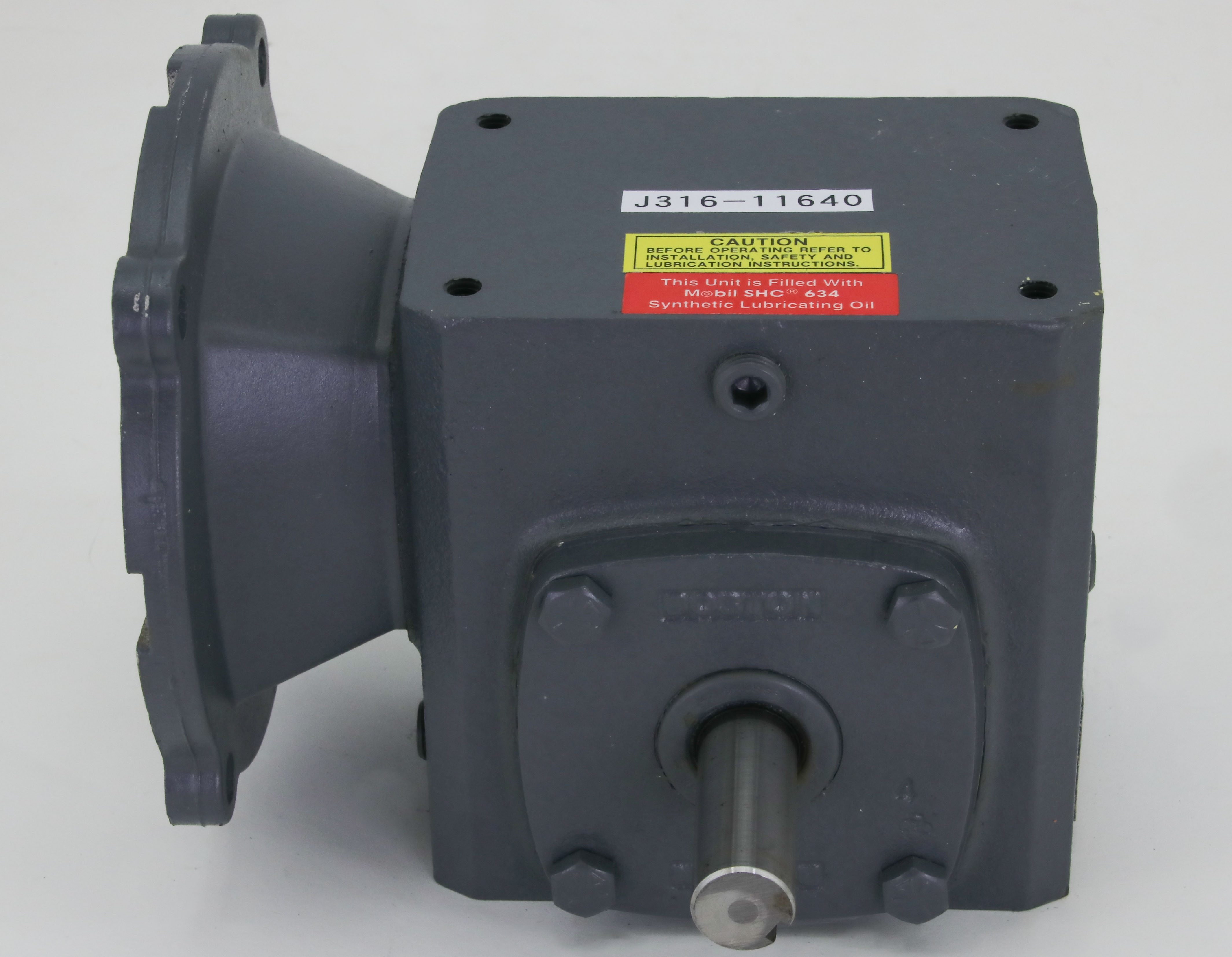 11640 BOSTON GEAR 700 SERIES GEAR SPEED REDUCER, 40:1, 0.34HP
